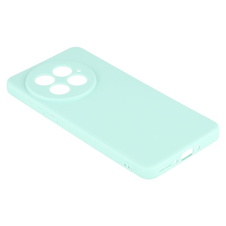 For OnePlus 13 Case Precise Cutouts Straight Edge TPU Shockproof Phone Cover - Baby Blue