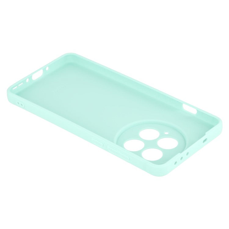 For OnePlus 13 Case Precise Cutouts Straight Edge TPU Shockproof Phone Cover - Baby Blue