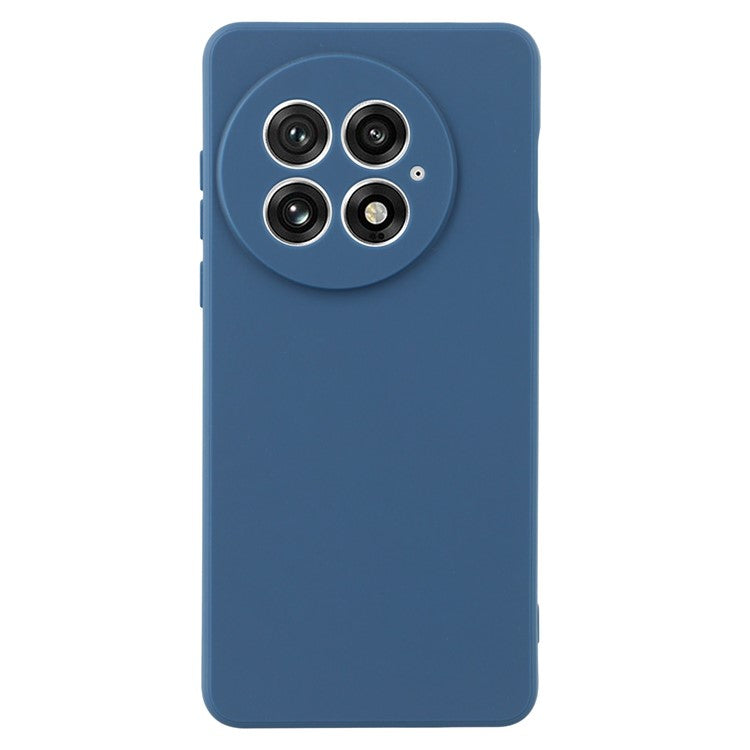 For OnePlus 13 Case Precise Cutouts Straight Edge TPU Shockproof Phone Cover - Sapphire