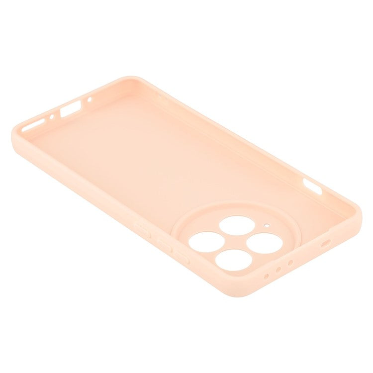 For OnePlus 13 Case Precise Cutouts Straight Edge TPU Shockproof Phone Cover - Pink