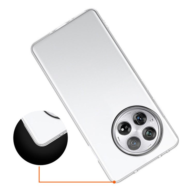 For OnePlus Ace 5 5G Clear Phone Case Ultra-Thin Flexible TPU Back Cover