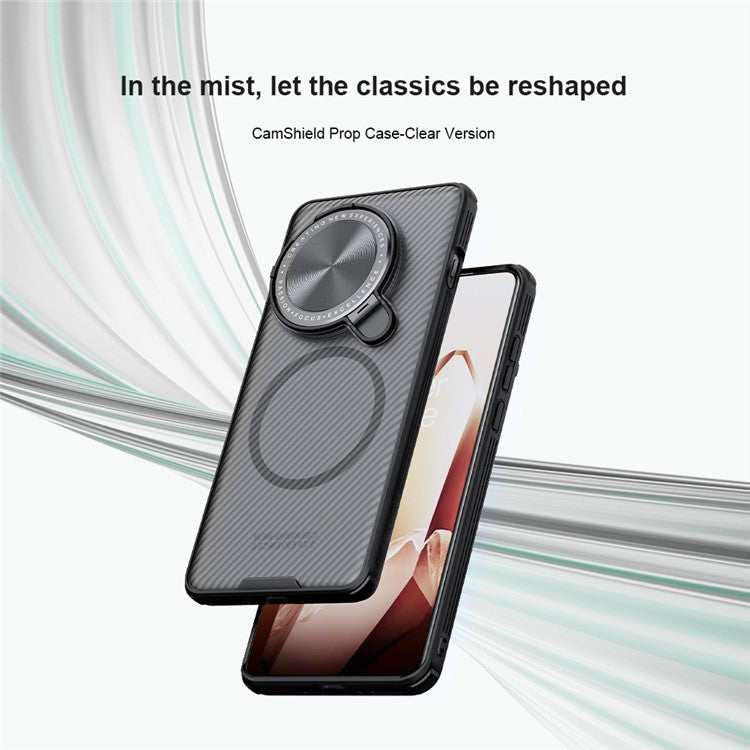 NILLKIN Camshield Prop Series For OnePlus 13 Case Compatible with MagSafe TPU+PC Phone Cover with Camera Lid