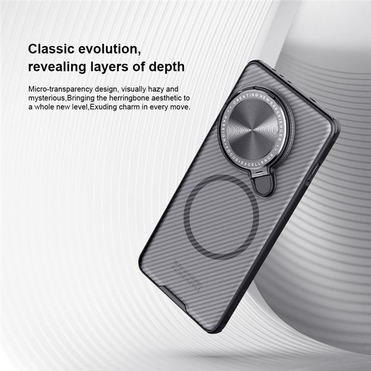 NILLKIN Camshield Prop Series For OnePlus 13 Case Compatible with MagSafe TPU+PC Phone Cover with Camera Lid