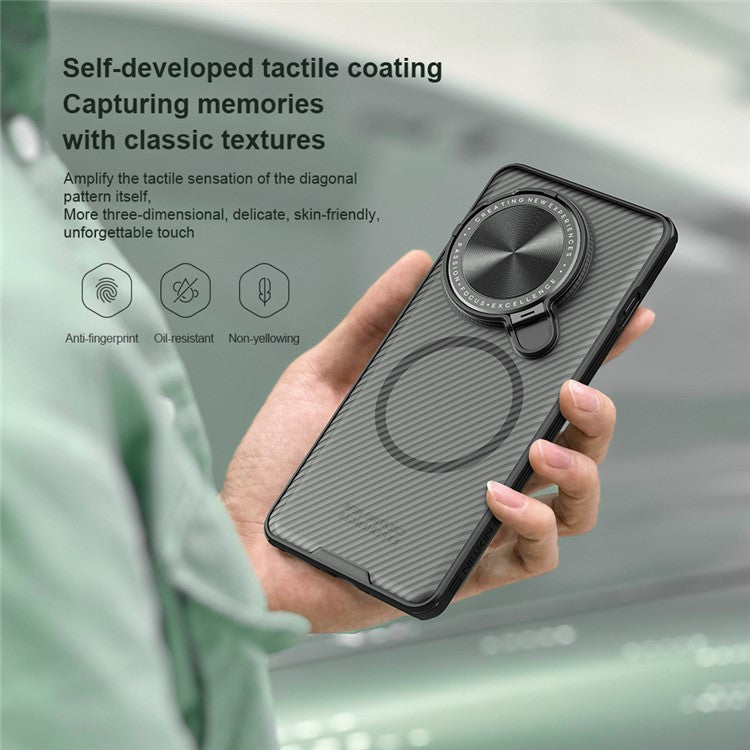 NILLKIN Camshield Prop Series For OnePlus 13 Case Compatible with MagSafe TPU+PC Phone Cover with Camera Lid