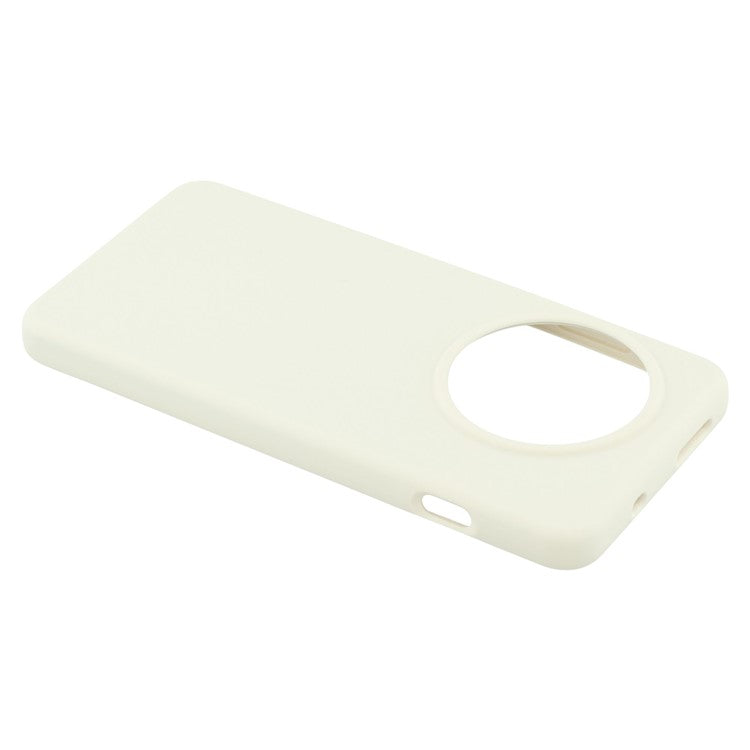 For OnePlus 13 Cell Phone Case Liquid Silicone Dropproof Cover - Beige