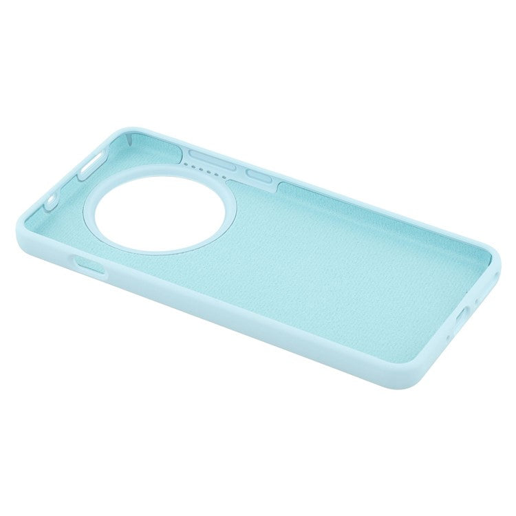 For OnePlus 13 Cell Phone Case Liquid Silicone Dropproof Cover - Baby Blue