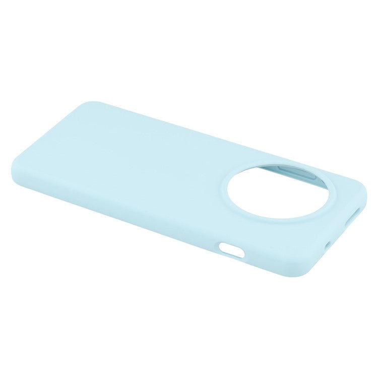 For OnePlus 13 Cell Phone Case Liquid Silicone Dropproof Cover - Baby Blue