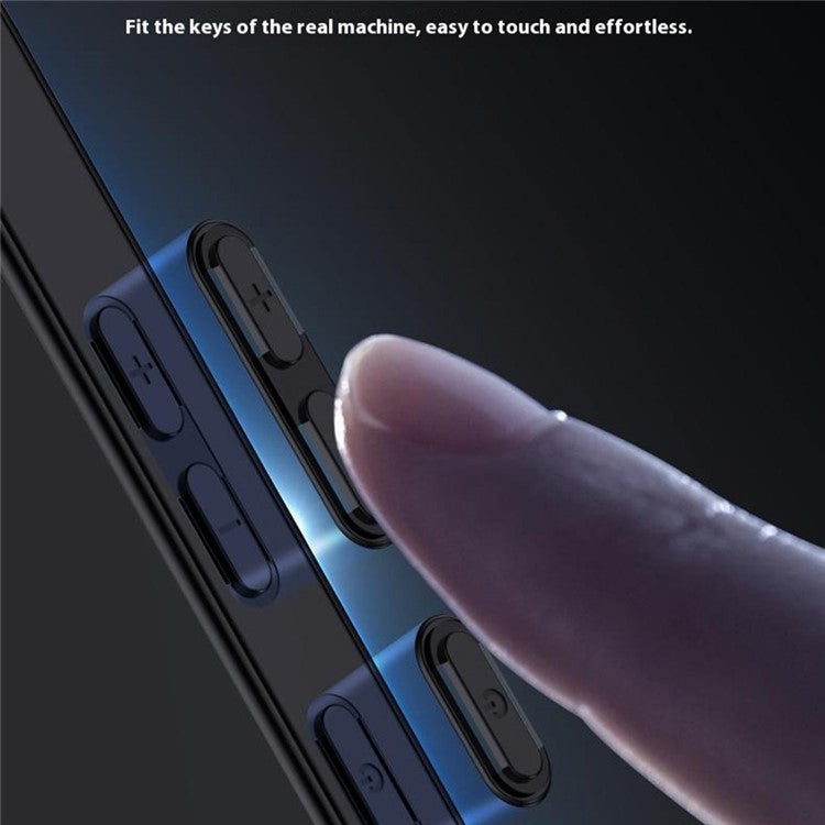 For OnePlus Ace 5 5G Case Wood Texture PU Leather Coated PC TPU Phone Cover - Brown