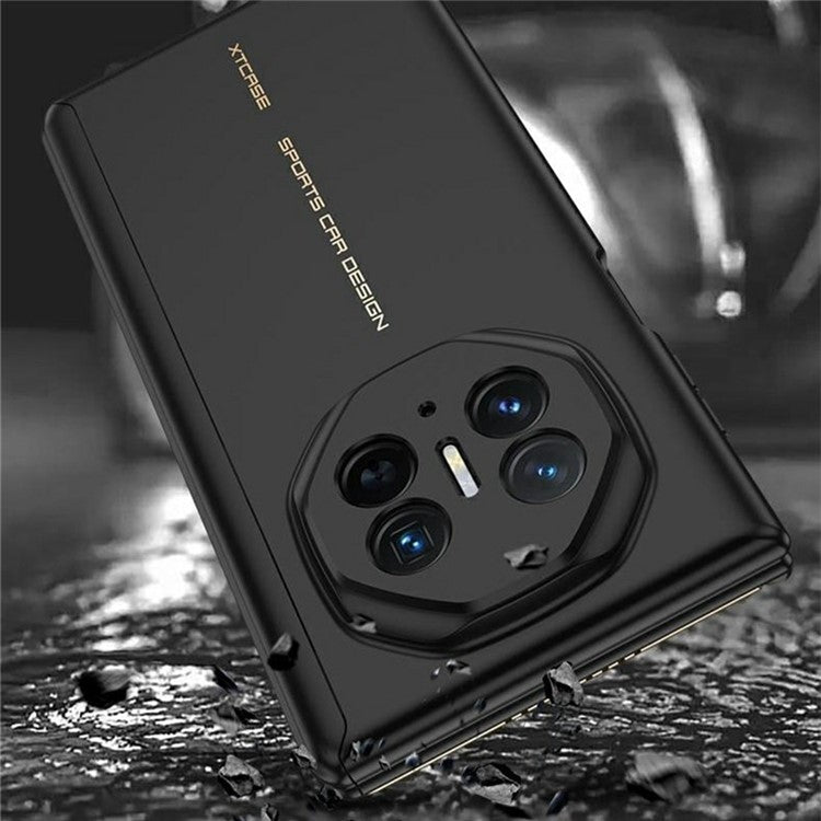 GKK For Huawei Mate XT Ultimate Case Skin Feel Ultra Thin Magnetic Hinge TPU Phone Back Cover - Red