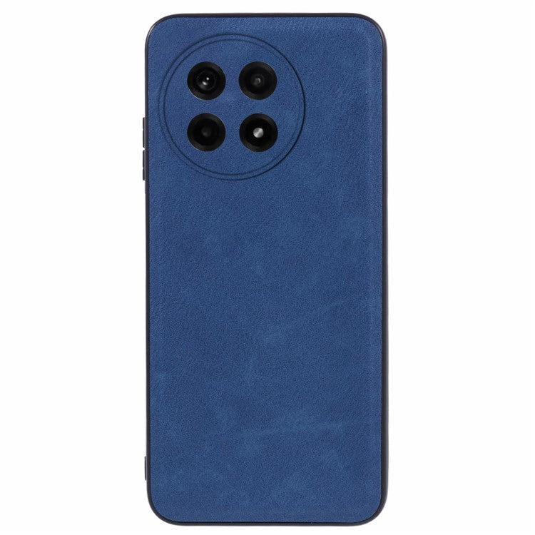 For OnePlus Ace 5 5G / Ace 5 Pro 5G Case Retro Leather Coated PC + TPU Phone Cover - Blue
