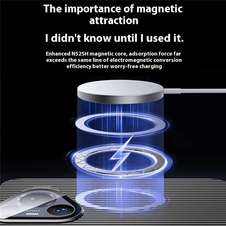 For Huawei Pura 70 Magnetic Case Metal Lens Frame Kickstand PC + TPU Phone Cover with Lens Film - Silver