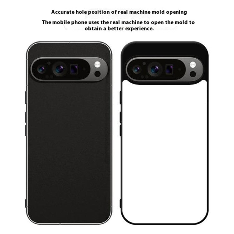 10Pcs / Pack For Google Pixel 9 / 9 Pro Case PC + TPU Phone Cover Support Heat Transfer Printing
