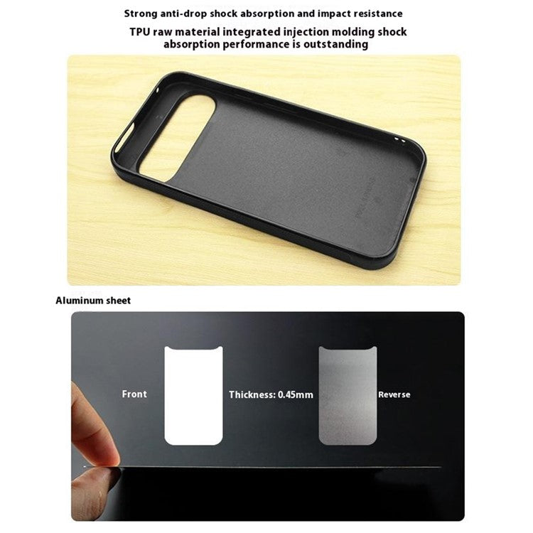 10Pcs / Pack For Google Pixel 9 / 9 Pro Case PC + TPU Phone Cover Support Heat Transfer Printing