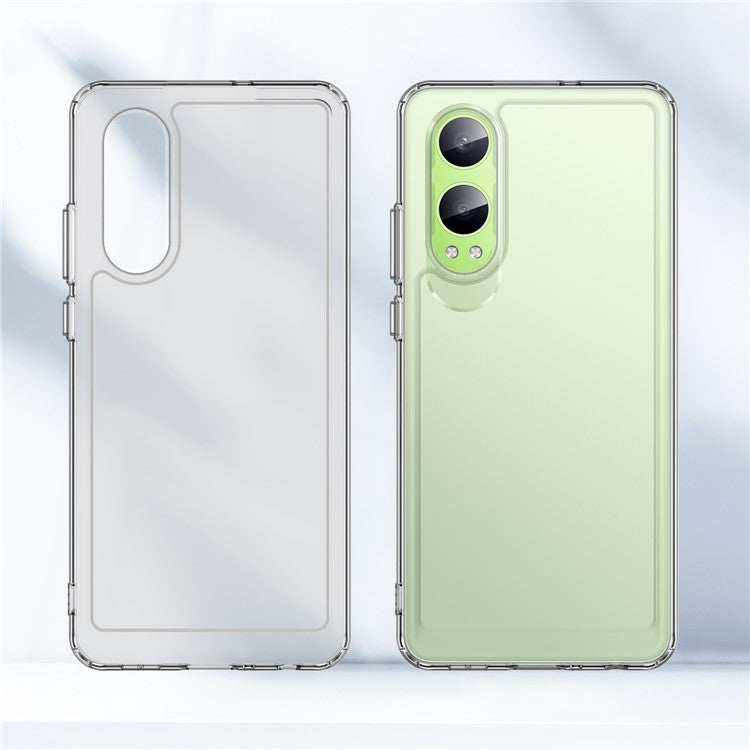 For OnePlus Nord CE4 Lite 5G / Oppo K12x 5G (China) Case TPU Shockproof Phone Back Cover - Transparent