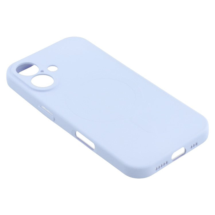 For iPhone 16 Case Compatible with MagSafe Shockproof TPU Phone Cover - Light Purple