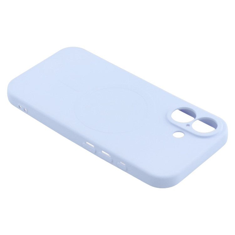 For iPhone 16 Case Compatible with MagSafe Shockproof TPU Phone Cover - Light Purple