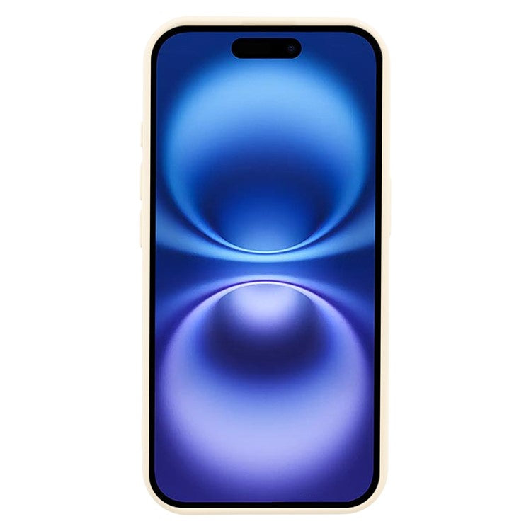 For iPhone 16 Case Compatible with MagSafe Shockproof TPU Phone Cover - White