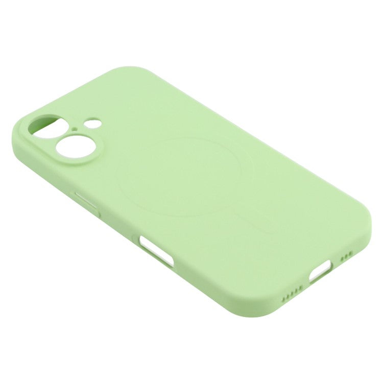 For iPhone 16 Plus Case Compatible with MagSafe Shockproof TPU Phone Cover - Green