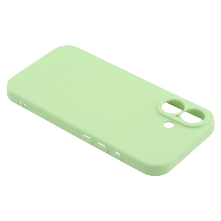 For iPhone 16 Plus Case Compatible with MagSafe Shockproof TPU Phone Cover - Green