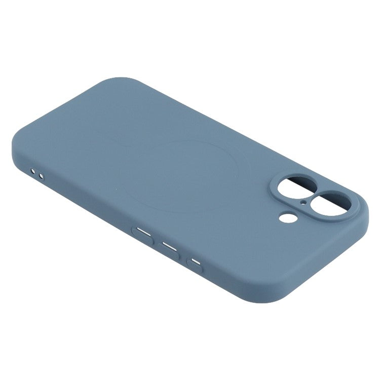 For iPhone 16 Plus Case Compatible with MagSafe Shockproof TPU Phone Cover - Blue