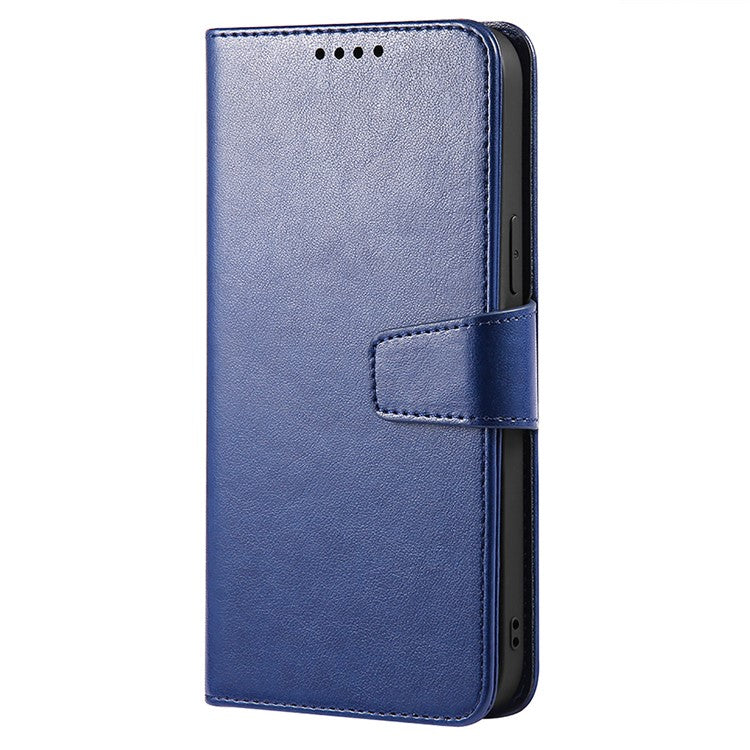 For Google Pixel 8a Case Stand Card Holder Wallet Leather Phone Cover - Blue