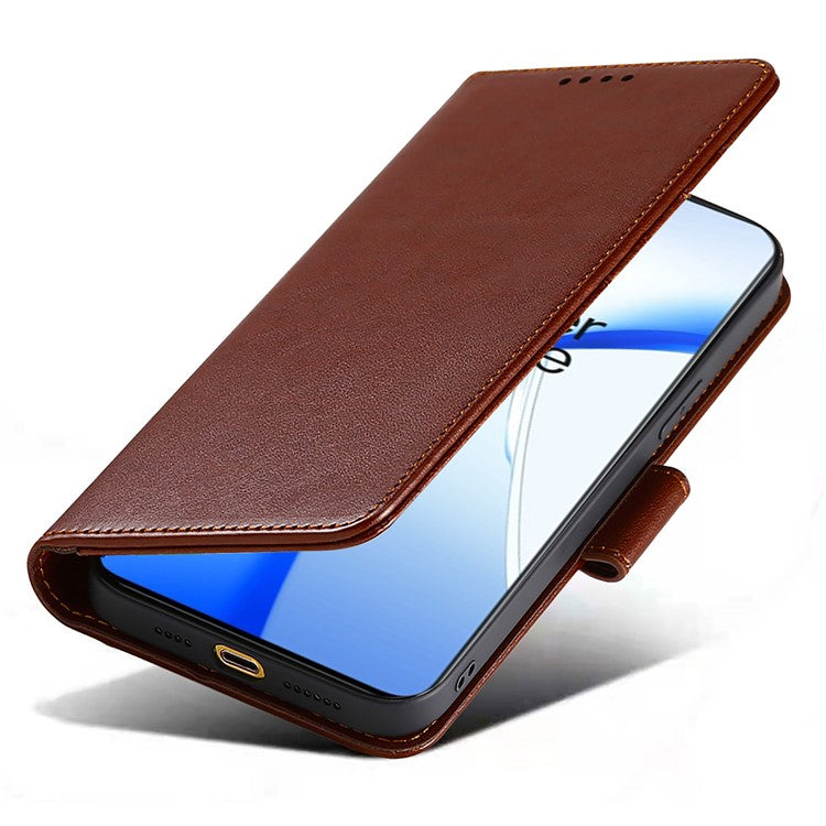 For OnePlus Nord CE4 5G Case Stand Card Holder Wallet Leather Phone Cover - Brown