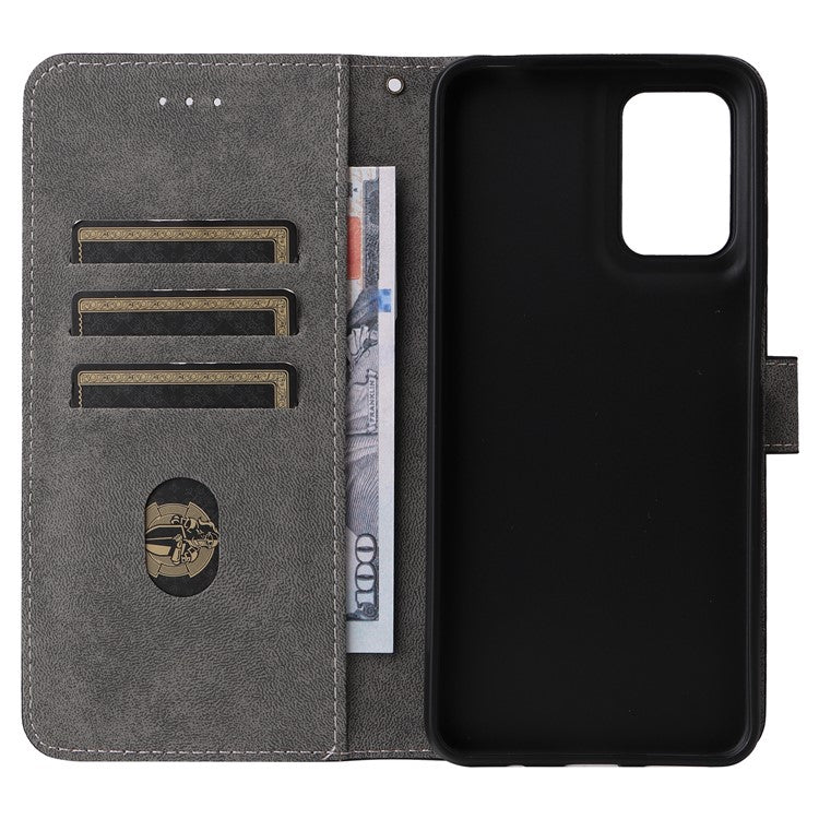 For Motorola Moto G05 4G / E15 4G Wallet Case RFID Blocking PU Leather Cover Stand View - Brown