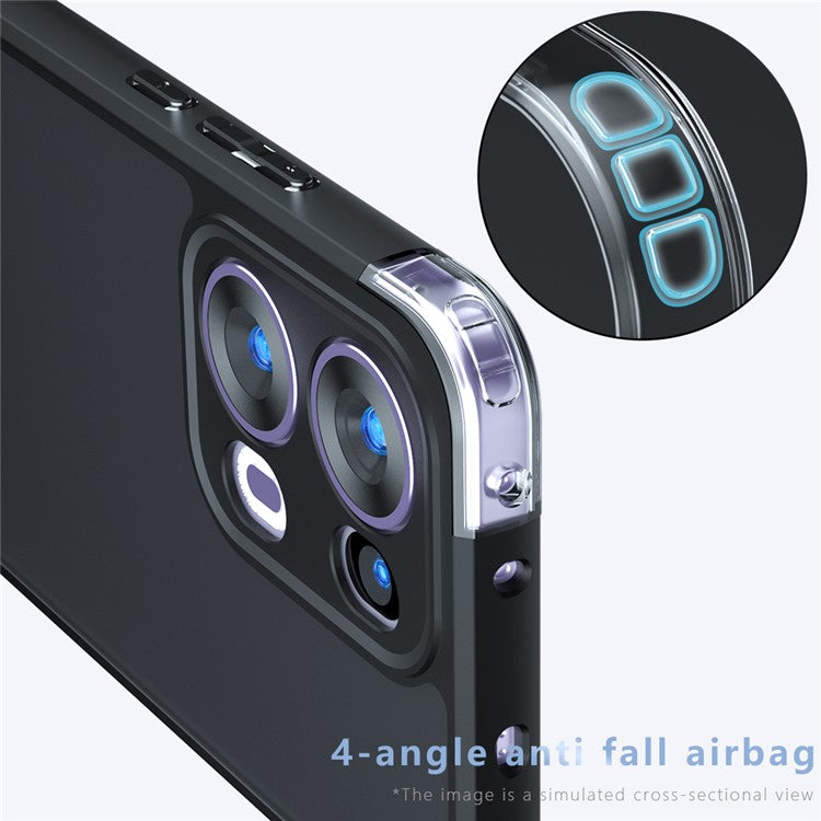 For Oppo Reno13 Pro 5G Phone Case Drop Proof TPU + PC Matte Back Cover