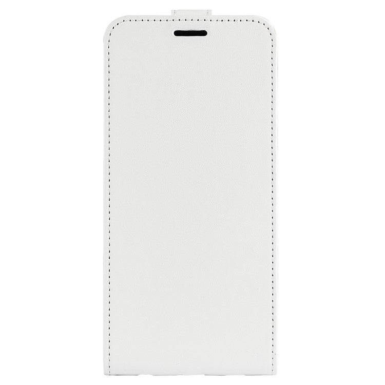For Oppo Reno13 Pro 5G Case with Card Slots Vertical Flip Leather Phone Cover - White