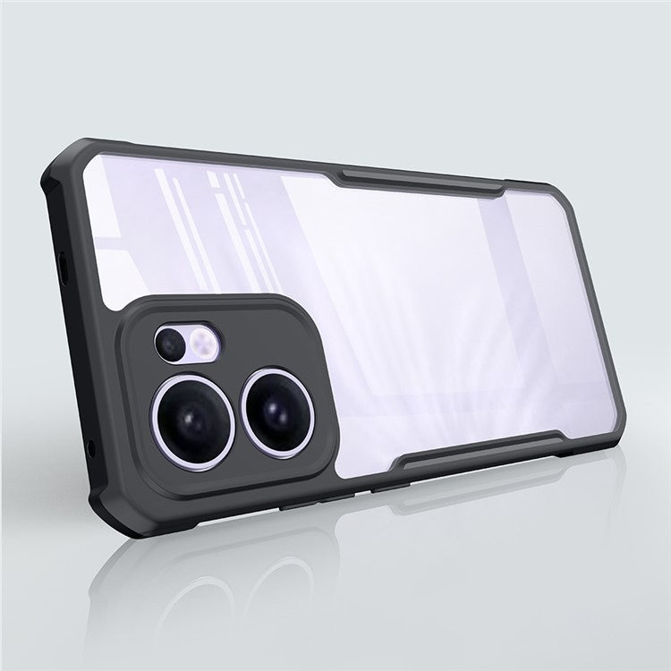 XUNDD For Oppo Reno13 F 5G Case Dropproof TPU + Acrylic Clear Back Phone Cover