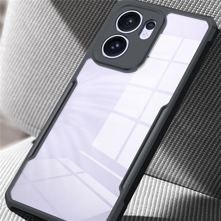 XUNDD For Oppo Reno13 F 5G Case Dropproof TPU + Acrylic Clear Back Phone Cover