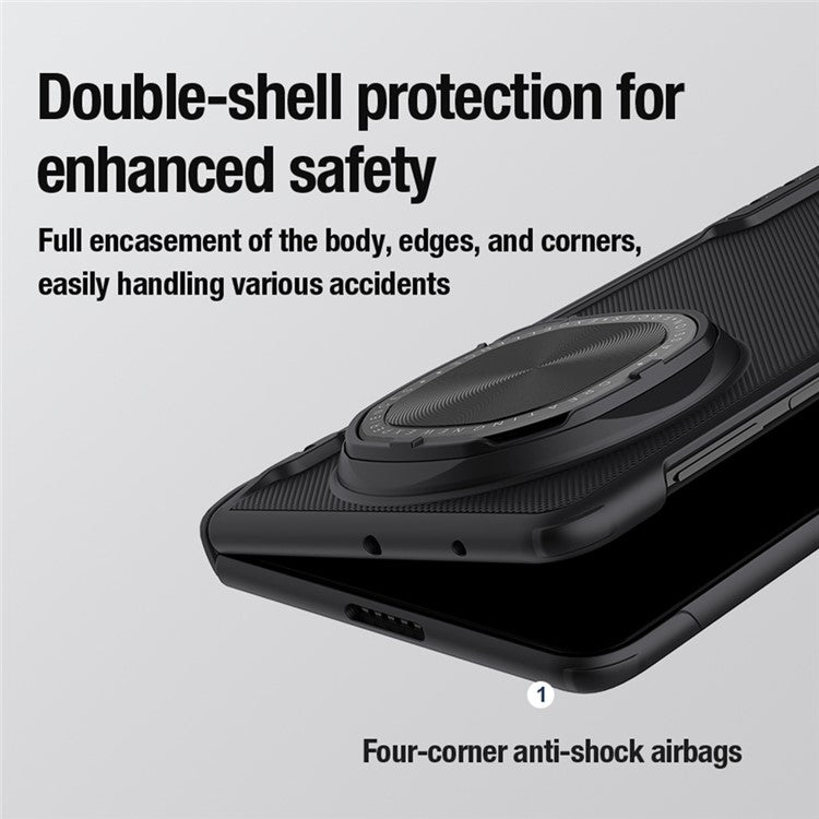 NILLKIN Super Frosted Shield Prop For Huawei Mate X6 Case Camera Lens Lid Kickstand Phone Cover