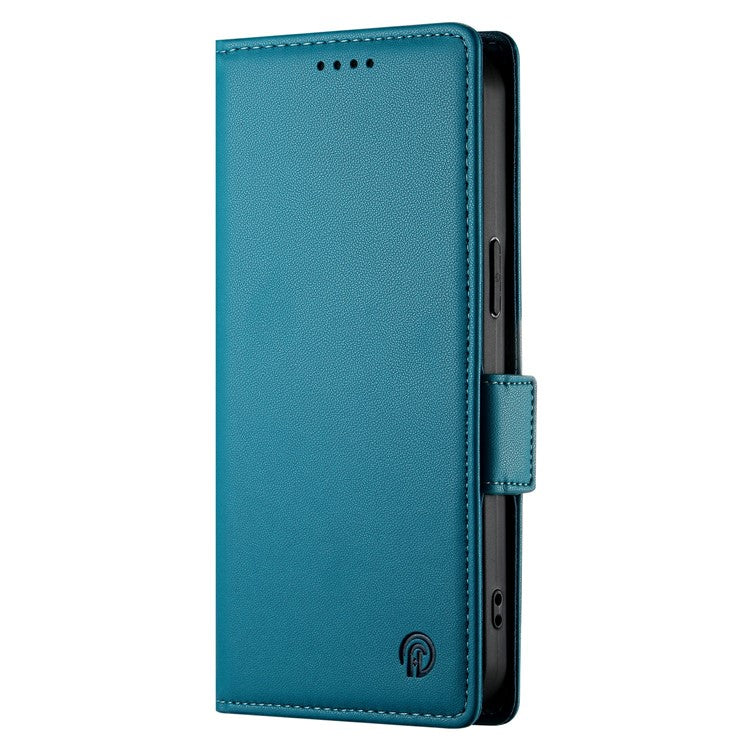 For Oppo Reno13 5G (Global) Stand Case PU Leather Wallet Phone Cover - Blue