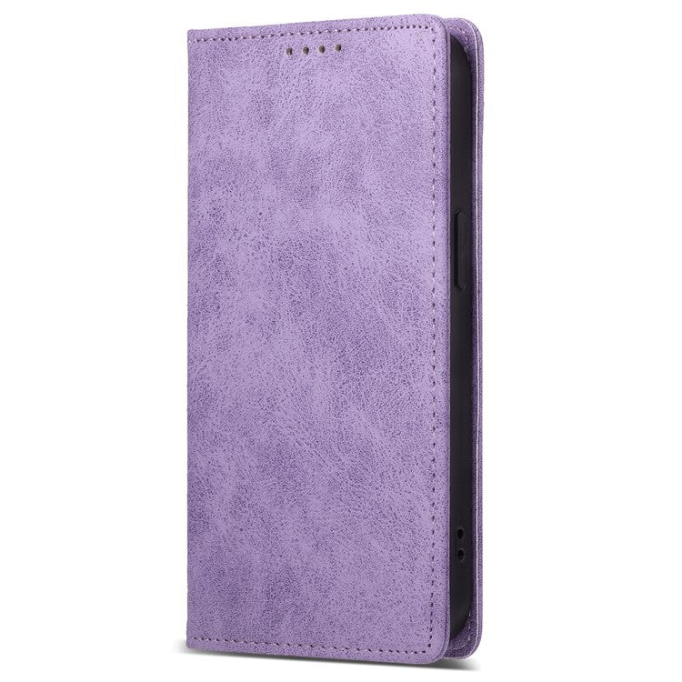 DF-05 For Oppo Reno13 5G (Global) Wallet Case RFID Blocking PU Leather Phone Cover - Purple