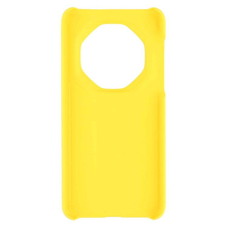 For Huawei Mate 70 Pro Case Hard PC Frosted Minimalist Phone Cover - Yellow