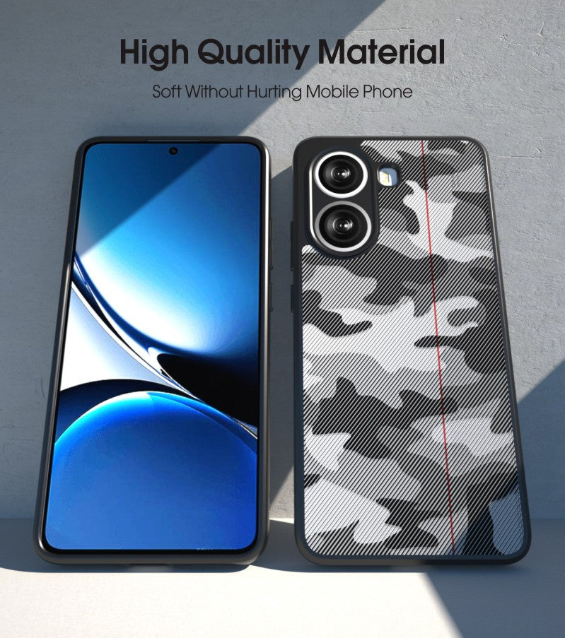 IBMRS For Xiaomi Redmi Turbo 4 5G / Poco X7 Pro 5G Case TPU + PC Heavy Duty Shockproof Phone Cover - Artistic Camouflage