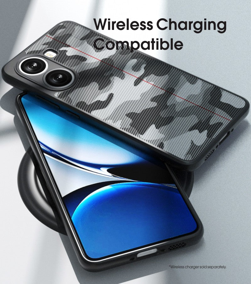 IBMRS For Xiaomi Redmi Turbo 4 5G / Poco X7 Pro 5G Case TPU + PC Heavy Duty Shockproof Phone Cover - Artistic Camouflage