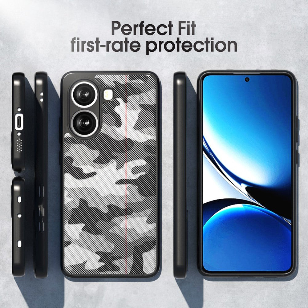 IBMRS For Xiaomi Redmi Turbo 4 5G / Poco X7 Pro 5G Case TPU + PC Heavy Duty Shockproof Phone Cover - Artistic Camouflage