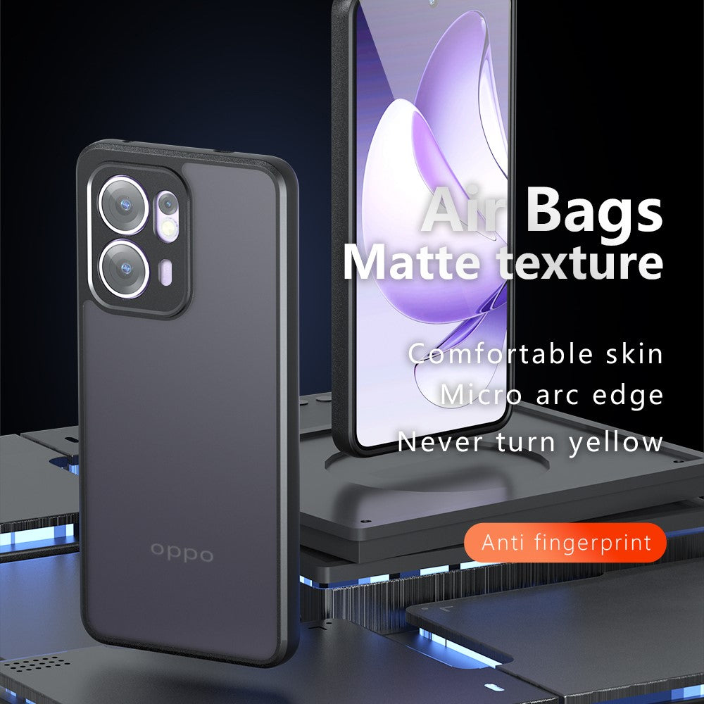 For Oppo Reno13 F 5G Case Drop Proof TPU + PC Matte Back Phone Cover