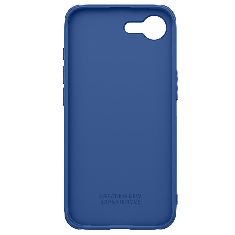 NILLKIN Frosted Shield Pro For iPhone 16e Case Matte PC + TPU Phone Cover - Blue