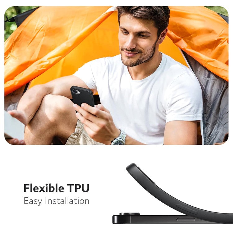 For iPhone 16e Case Anti-Drop Soft TPU Matte Phone Cover