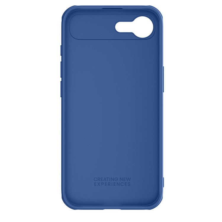 NILLKIN Camshield Pro Series for iPhone 16e Case PC + TPU Slide Camera Lid Phone Cover - Blue