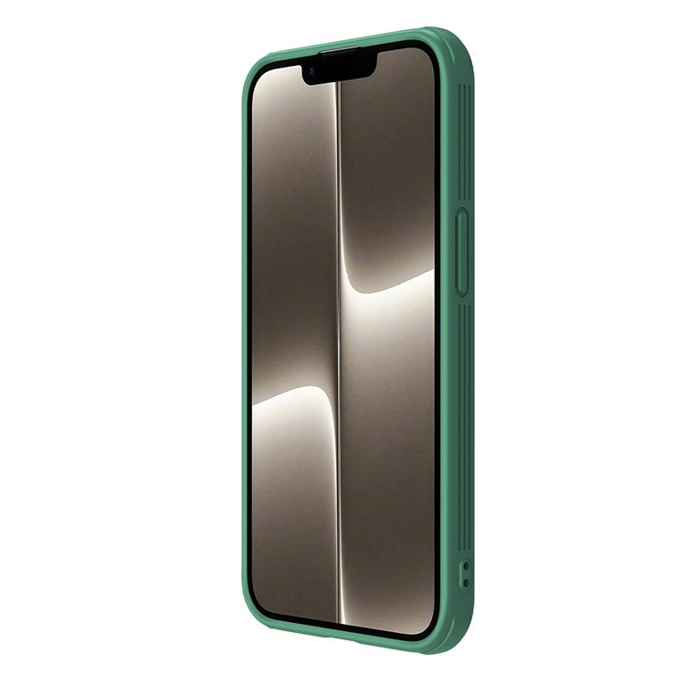NILLKIN Camshield Pro Series for iPhone 16e Case PC + TPU Slide Camera Lid Phone Cover - Green