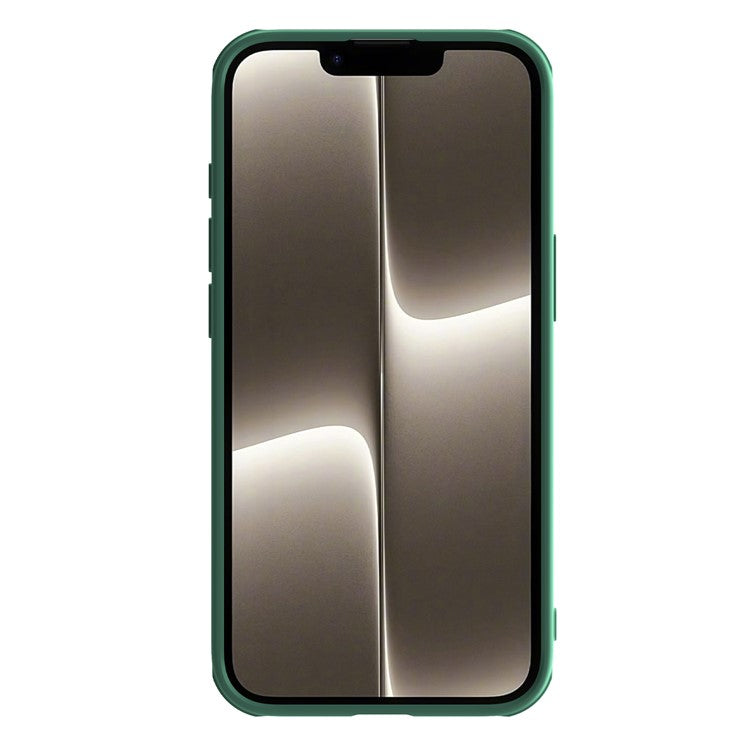 NILLKIN Camshield Pro Series for iPhone 16e Case PC + TPU Slide Camera Lid Phone Cover - Green