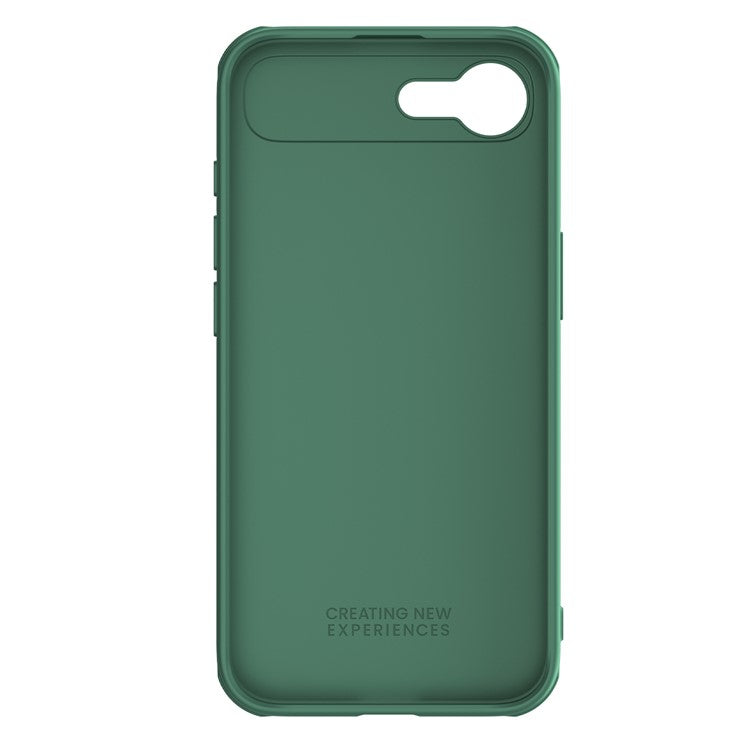 NILLKIN Camshield Pro Series for iPhone 16e Case PC + TPU Slide Camera Lid Phone Cover - Green
