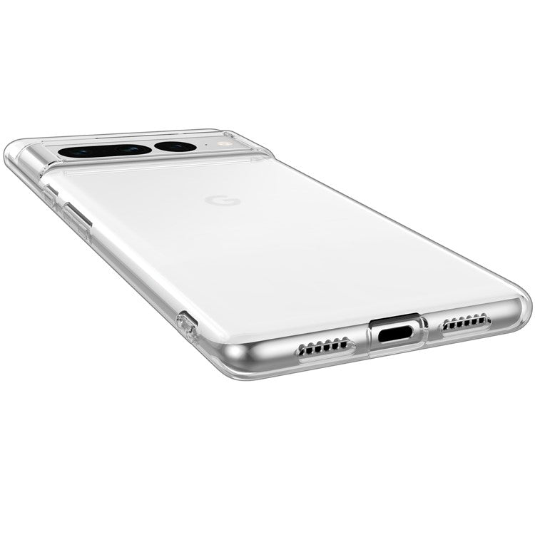 Soft TPU Case for Google Pixel 7 Pro 5G, Anti-fingerprint Scratch-resistant Transparent Phone Cover