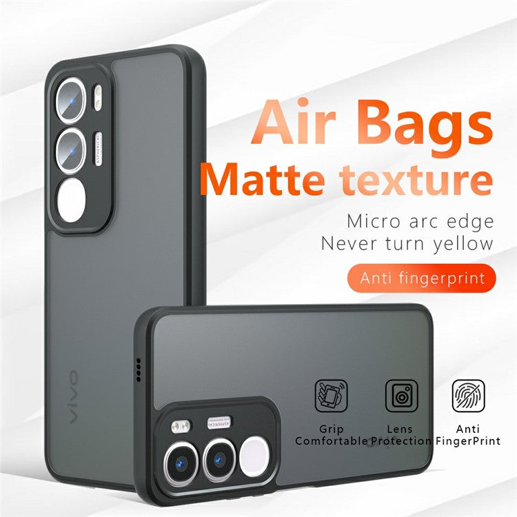 For vivo Y29 5G  /  Y19s 4G Case Drop Proof TPU + PC Matte Back Phone Cover