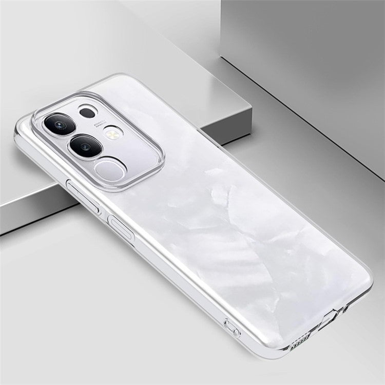 For vivo Y29 4G Back Cover Ultra Thin Flexible TPU Clear Phone Case