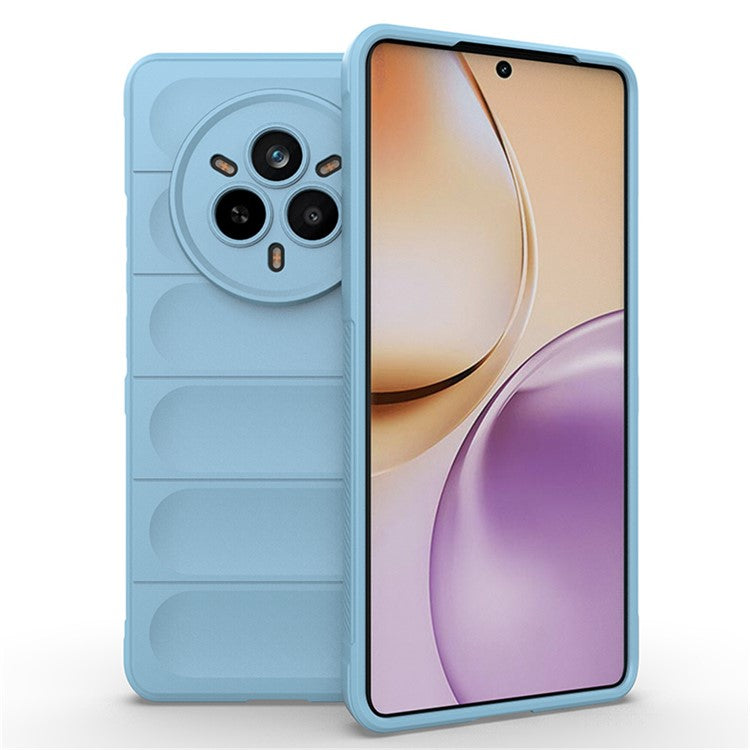 For Realme 14 Pro 5G Case Anti-Drop Soft TPU Rugged Phone Back Cover - Baby Blue
