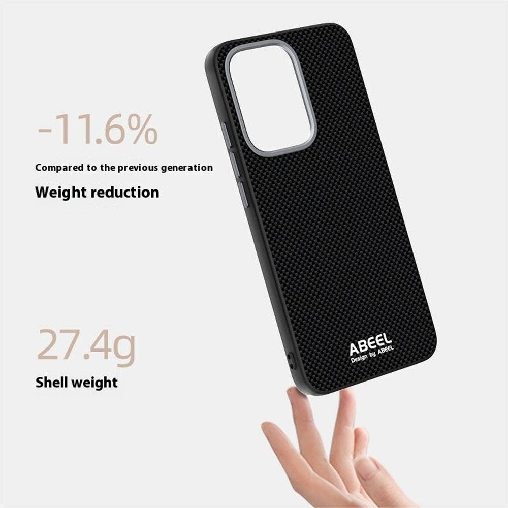 ABEEL For Oppo Reno13 Pro 5G Case Compatible with MagSafe Printed PC TPU Aluminum Alloy Leather Phone Cover - Blue